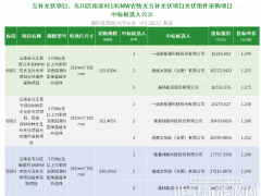 中標(biāo) | 國(guó)投512.59MW組件采購(gòu)：一道、隆基、通威、晶科4企入圍！