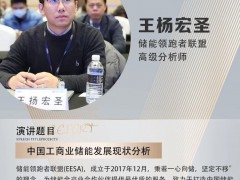 嘉賓| 儲能領跑者聯盟高級分析師王楊宏圣出席2025中國戶用和工商業光儲充大會并演講