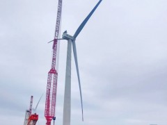 電氣風電海神平臺EW14.0-270機組成功吊裝