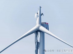 遭雷劈！某海風項目風機受損